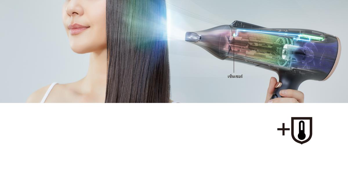Panasonic เครื่องเป่าผมไฟฟ้า รุ่น EH-NE82 KL (สีดำ)