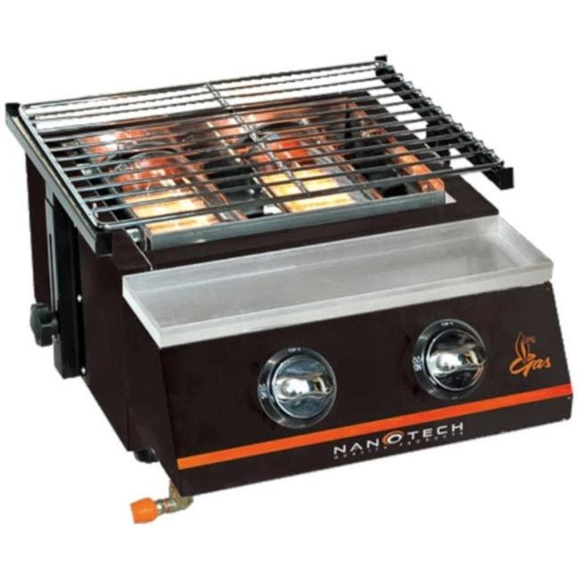 Nanotech เตาปิ้งย่าง 2 หัวเตา รุ่น J111b #111 