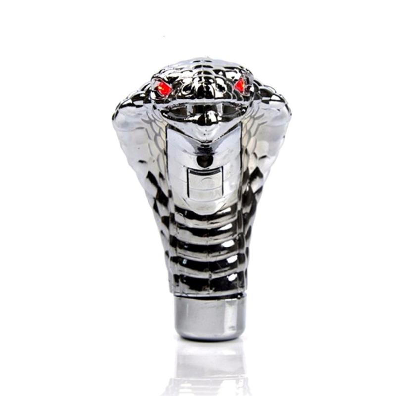 Xe ô tô ĐÈN LED Đầu Rắn Hổ Mang Bằng Tay/Tự Động Bánh Răng Dính Dịch Chuyển Núm Sang Số LEVER Mới Lạ Dụng Cụ Sử Dụng Đa Năng