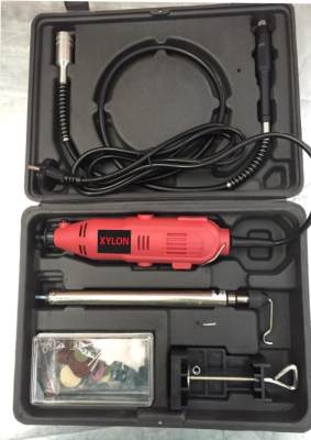 เครื่องเจียรนัยสายอ่อนแบบชุด ขนาด 3มิล พร้อมอุปกรณ์ Mini Grinder Kit ยี่ห้อ XYLON รุ่น XY-MG3