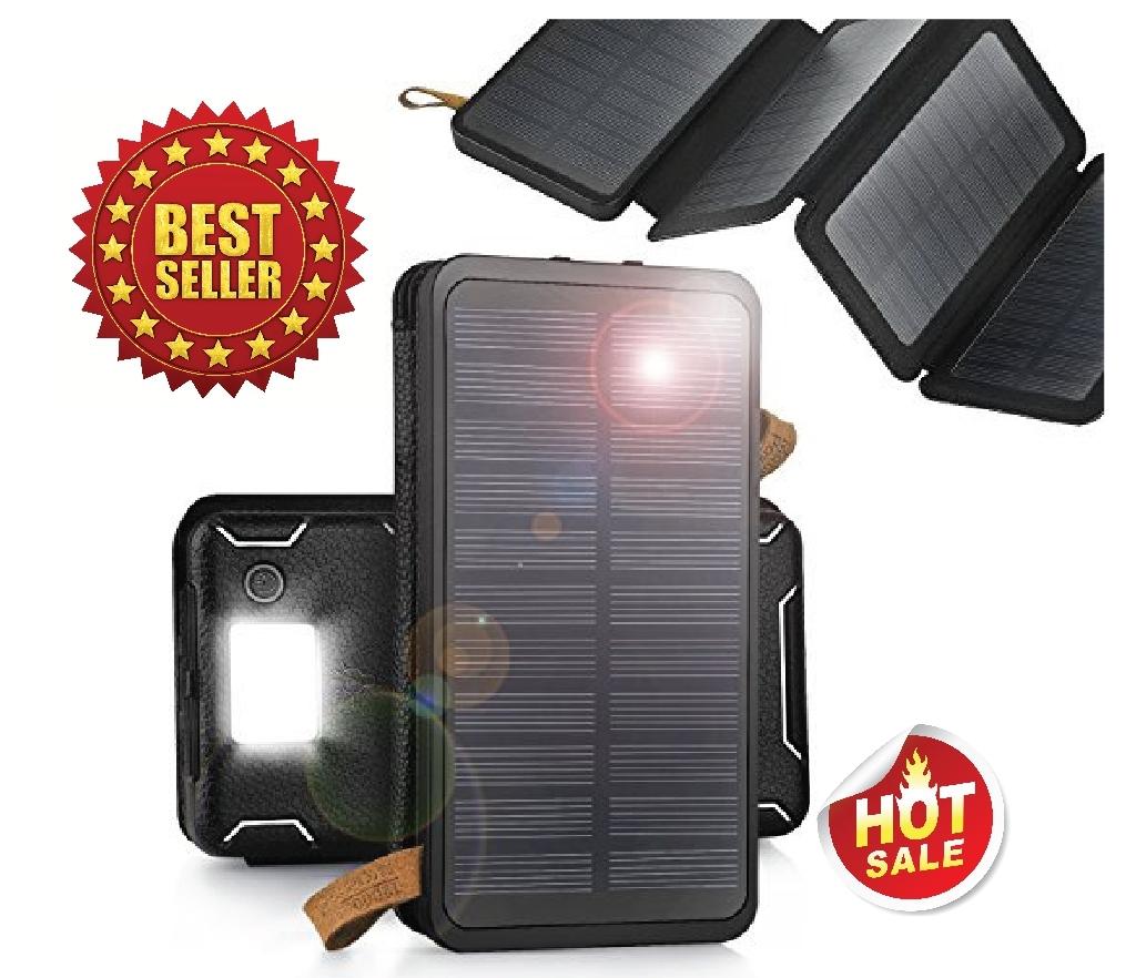 Solar Charger 4 Sun power Panel Portable Power Bank 12000mAh แบตสำรอง Power Bank พลังงานแสงอาทิตย์ 3 ระบบ กันน้ำได้ Solar Charger 4 Sun power Panel Portable Power Bank 12000mAh แบตสำรอง Power Bank พลังงานแสงอาทิตย์ 3 ระบบ กันน้ำได้
