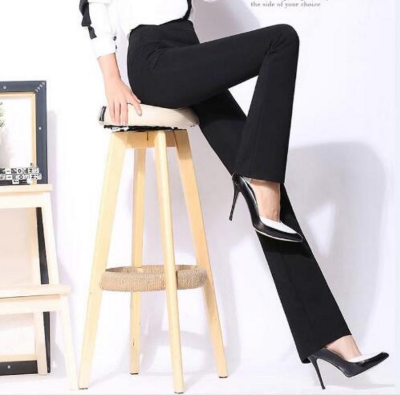 ZASHION กางเกงขายาว ขาบานผู้หญิง  Classic Minimalist Wide Leg Women Pants Culottes