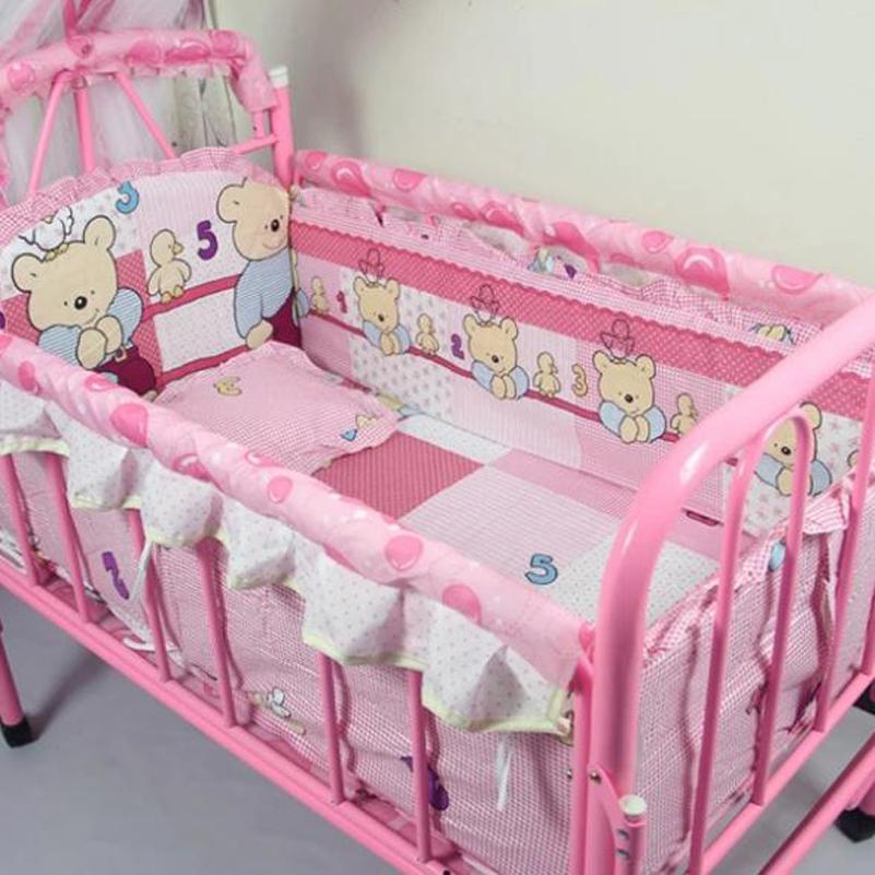 Baby Bedding Set For Crib Sets Brands S 5pcs Set Baby Bedding Sets 100 Cotton Bedclothes Cartoon Crib Include