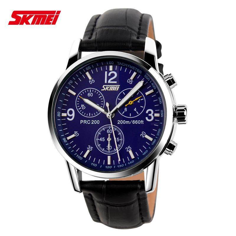 Skmei Trend of Fashion Business Casual Vintage Male Womens Waterproof Quartz Steel Timepiece Gel Watch Malaysia