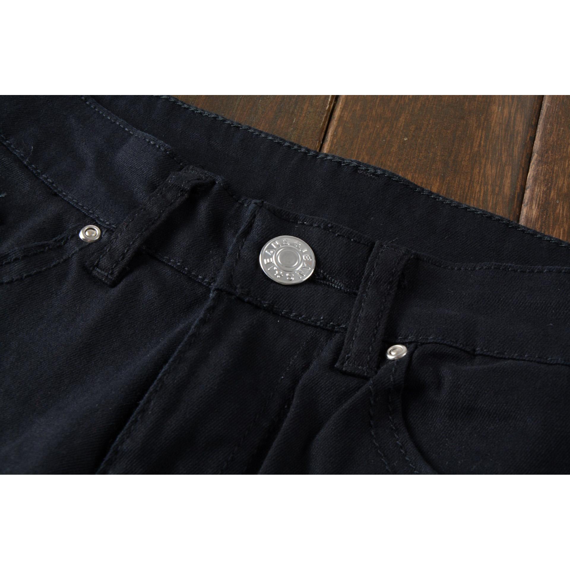 QEHO Brand Ripped Denim Pant Knee Hole Zipper Biker Jeans Men Slim Skinny Destroyed Torn Jean Pants Hip-Hop Swag- Blue - Intl September 2018 - 5 QEHO Brand Ripped Denim Pant Knee Hole Zipper Biker Jeans Men Slim Skinny Destroyed Torn Jean Pants Hip-Hop swag- Blue - intl - 5