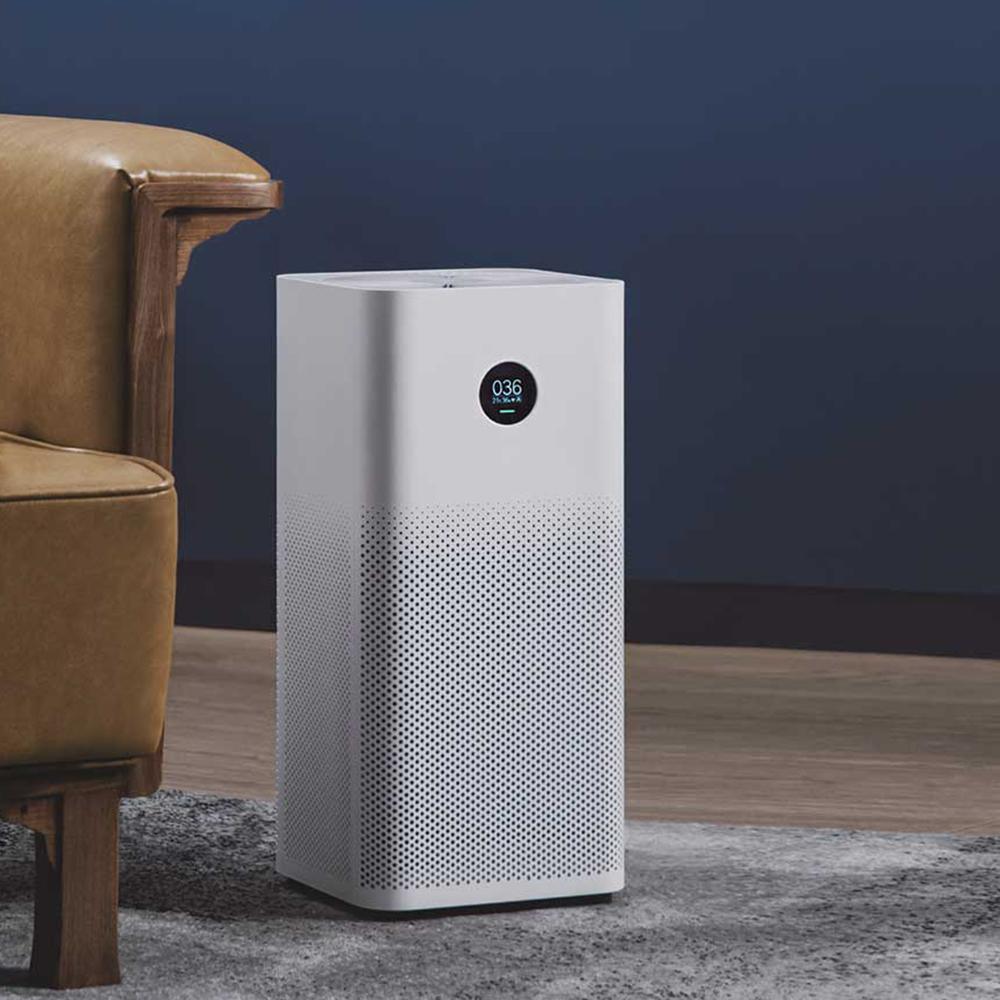 ** เครื่องฟอกอากาศ Xiaomi รุ่น MiJia Air Purifier 2s - หน้าจอ OLED รุ่นใหม่ล่าสุด (สีขาว)