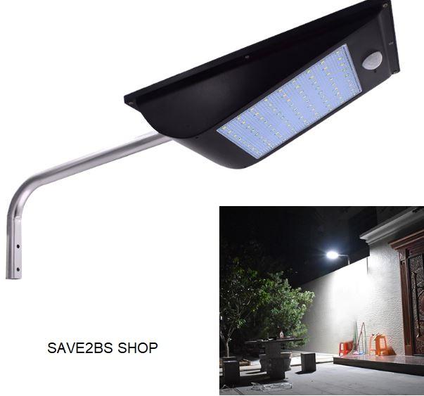 SOLAR MOTION SENSOR LIGHT 48 LED