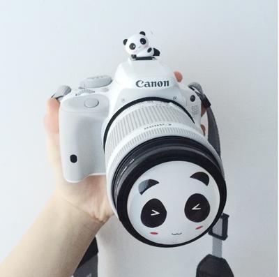 Canon Penutup Lensa Klip Sepatu Bot Panas 650d700d100d750d800d200d18-55/58 Mm Imut