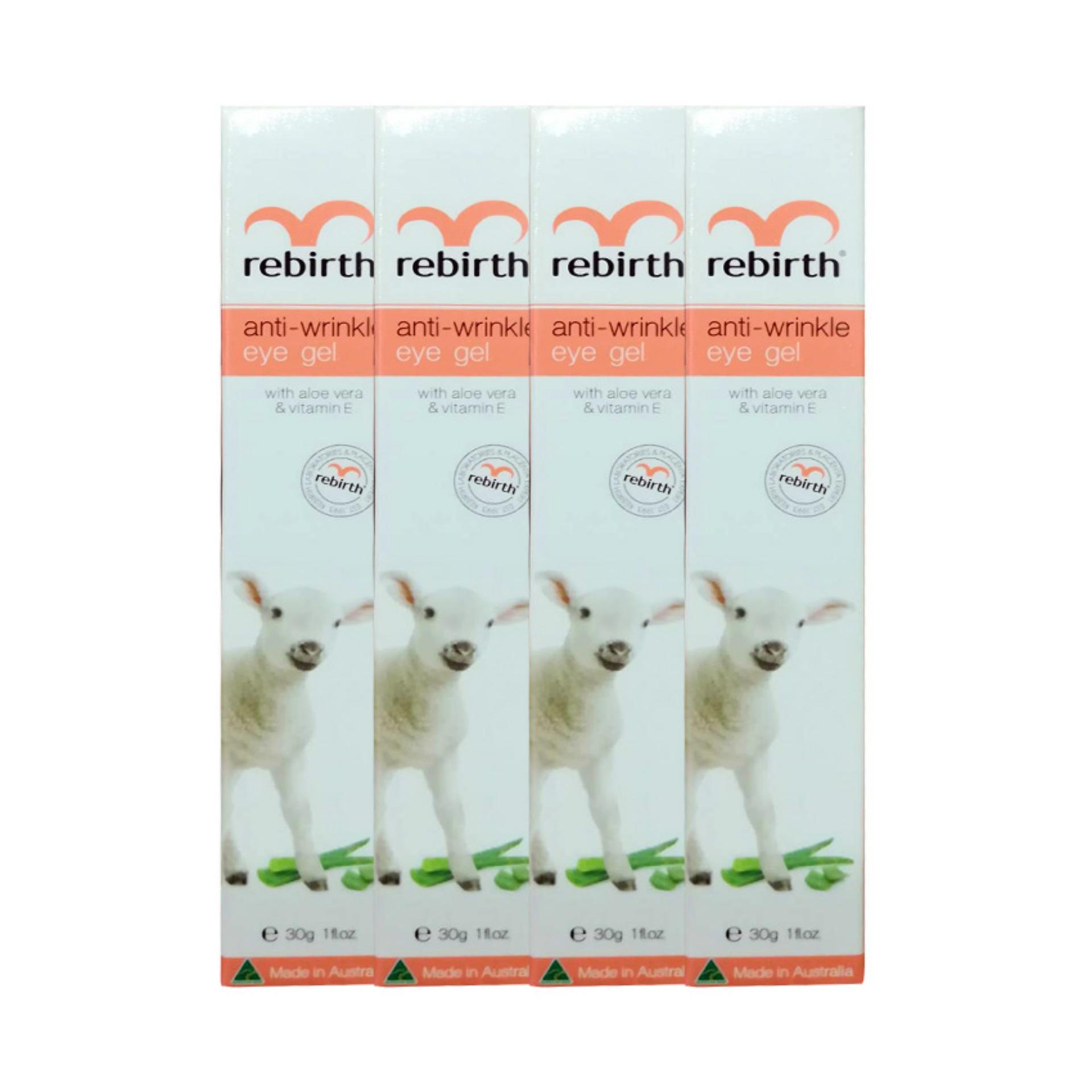 Rebirth anti wrinkle eye gel with aloe veravitamin e เจลลดรอยเหี่ยวย่นรอบดวงตา 30g 4 ชิ้น : image Rebirth anti wrinkle eye gel with aloe veravitamin e เจลลดรอยเหี่ยวย่นรอบดวงตา 30g 4 ชิ้น
