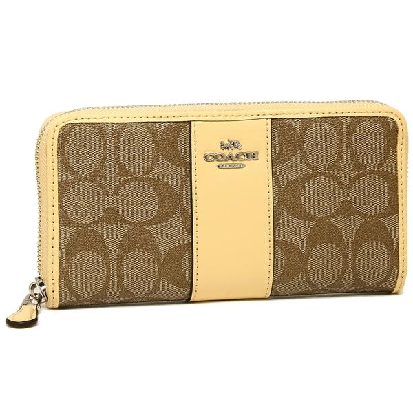 NWT COACH F 54630 Signature PVC Leather Accordion Wallet
