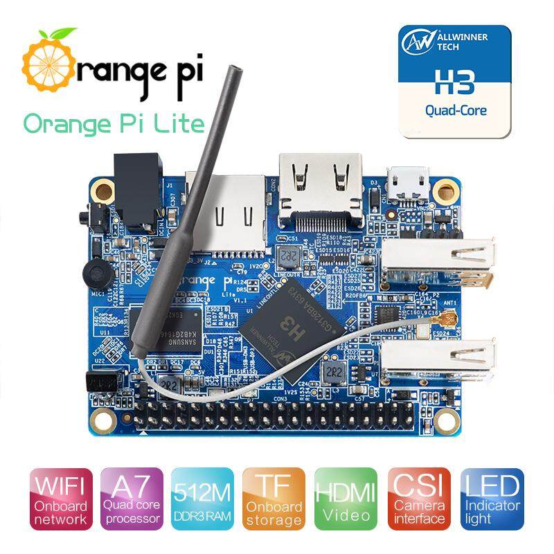Orange Pi Lite Ddr3 512Mb Với Ăng Ten Wifi Lõi Tứ 1.2Ghz Hỗ Trợ Hình Ảnh