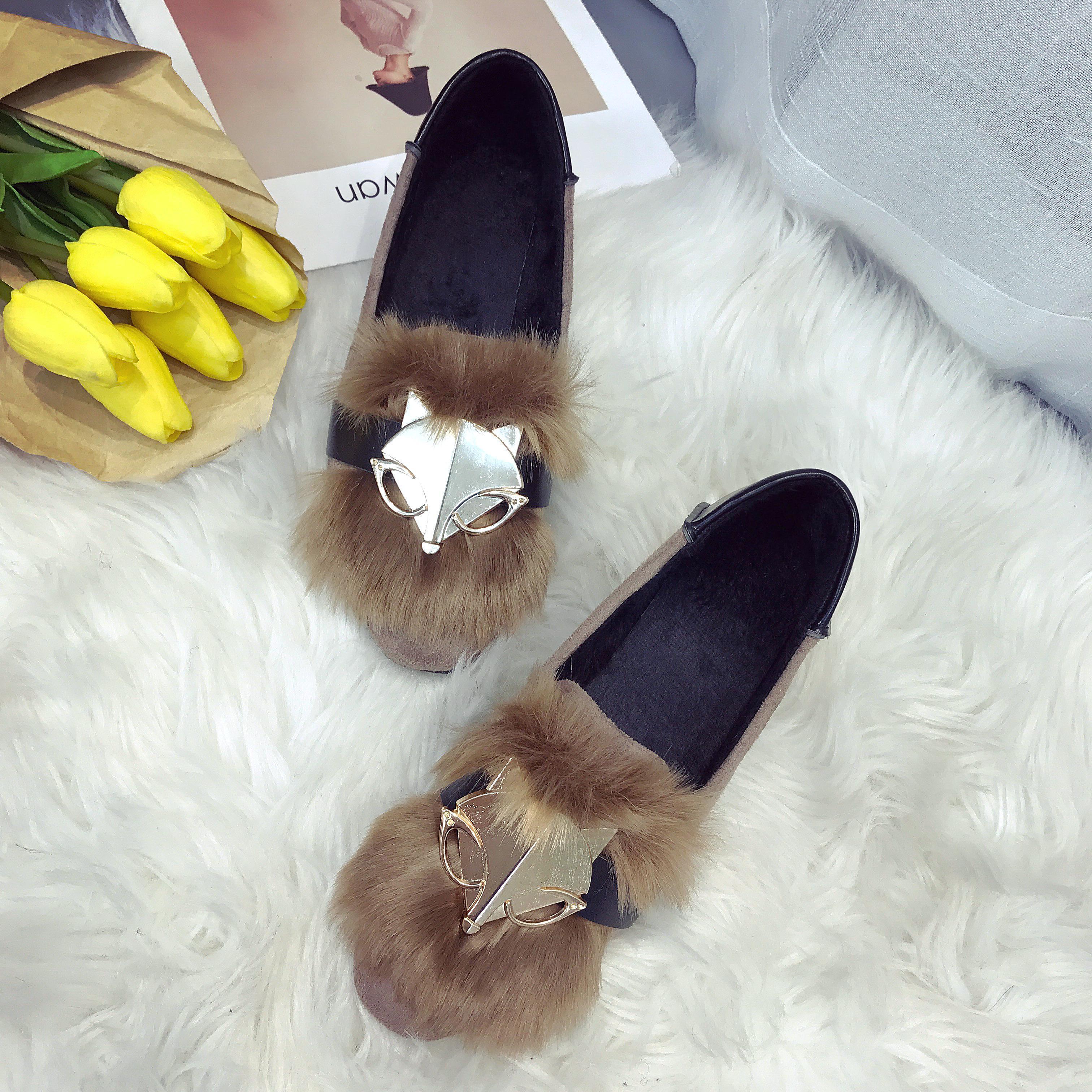 Jelly Shoes Flat Beludru Brown Referensi Daftar Harga Terbaru Sepatu Flat Tambah Beludru Sepatu Anti Slip Logam
