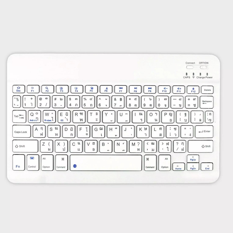 【Wireless Bluetooth Keyboard แป้นพิมพ】Logitech Mini Wireless Keyboard แป้นพิมพ์ภาษาไทย คีย์บอร์ด ไร้สาย มินิ ขนาดเล็ก for Android Windows iPad Smart Phone