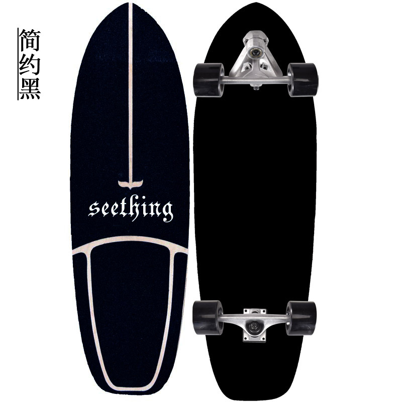 [จะได้รับสินค้าภายใน2-5วัน] YomiStudio skateboard เซิร์ฟสเก็ต สเก็ตบอร์ด Surfskate Surf Skateboards CX7 เซิร์ฟสเก็ต แข็งแรง ทนทานสูง