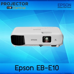 สินค้า Epson EB-E10 LCD XGA Projector ความสว่าง 3,600 L โปรเจคเตอร์เอปสันรุ่นล่าสุด ประกันตัวเครื่อง 2 ปีเต็ม ส่งงานแทน EB-X05 E01 X06