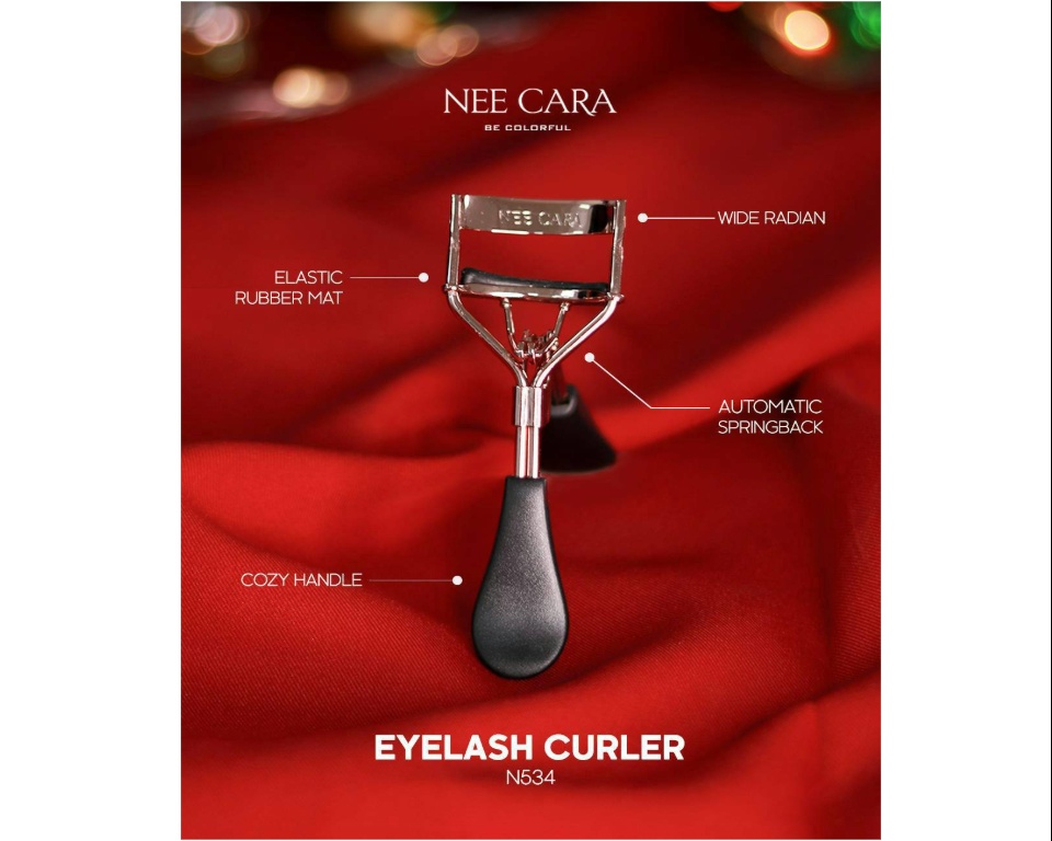 ที่ดัดขนตา นีคารา บี คัลเลอร์ฟูลNee Cara Be Colorful Eyelash Curler #N534