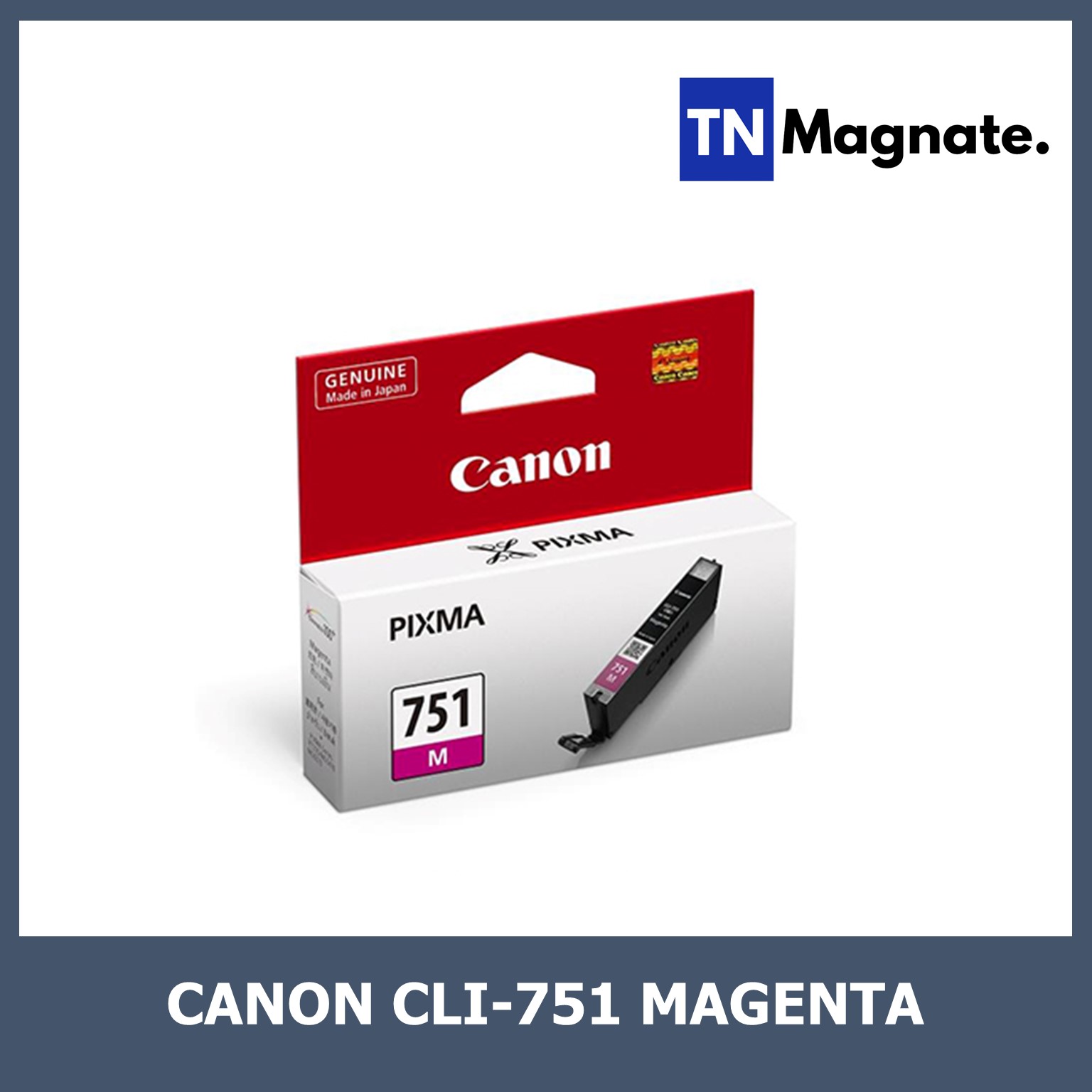 [หมึกพิมพ์] Canon PGI 750 BK / CLI 751 BK/C/M/Y/GY หมึกแท้  - 1 กล่อง (เลือกสี)