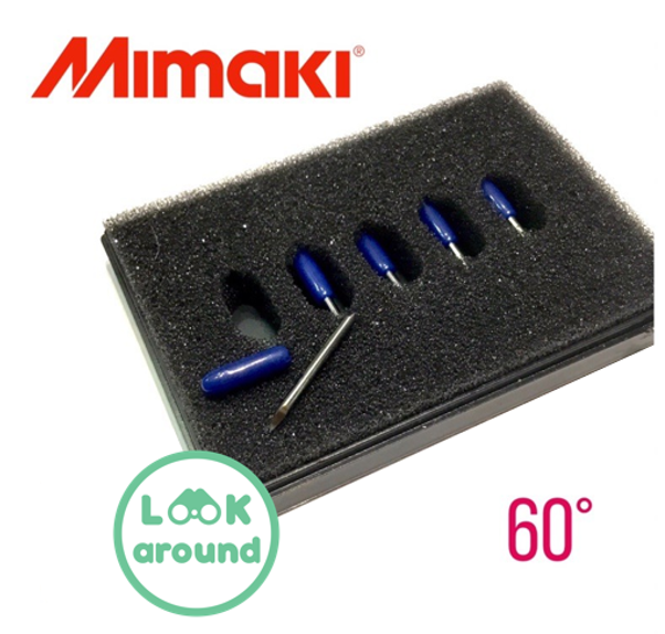 ใบมีดเครื่องตัดสติ๊กเกอร์ Mimaki มิมากิ (30°/45°/60°) 1 กล่องมี 5 ใบมีด *จำนวนจำกัด*