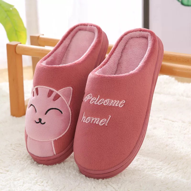 รองเท้าสลิปเปอร์ Slipper พื้นยาง กันลื่น รองเท้าใส่ในบ้าน รองเท้าเพื่อสุขภาพ พื้นนุ่ม ใส่สบายเท้า