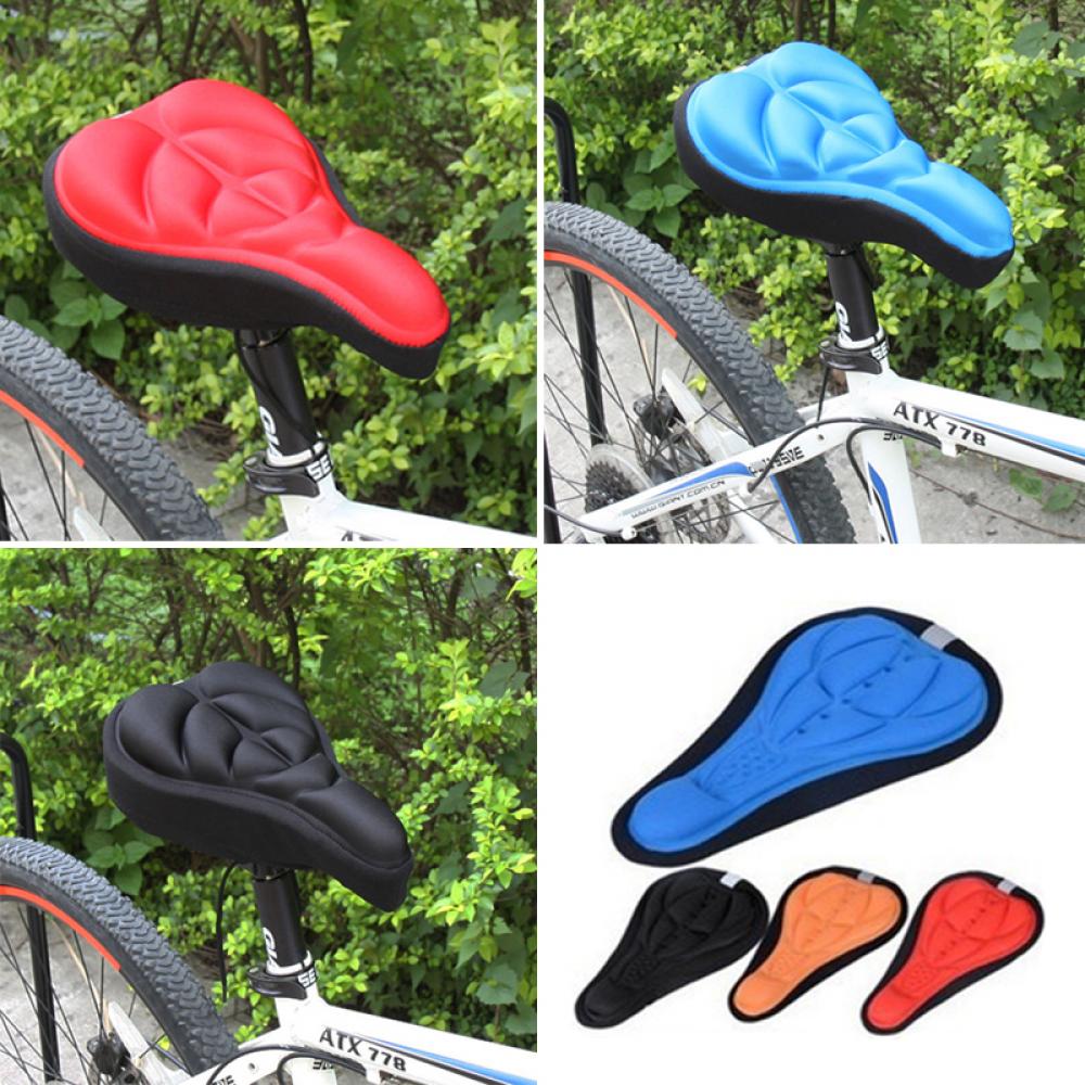 RULERING Travel Sports Outdoor Comfortable Gel Cushion Cycling Bike Seat Pad Silicone Saddle Cover
