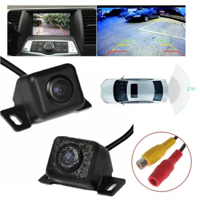△ Car Rear View Camera โอ้ 170 ° CMOS ป้องกันหมอกกันน้ำหลังรถมองในที่มืดชัดถอยกล้องสำรอง (4)