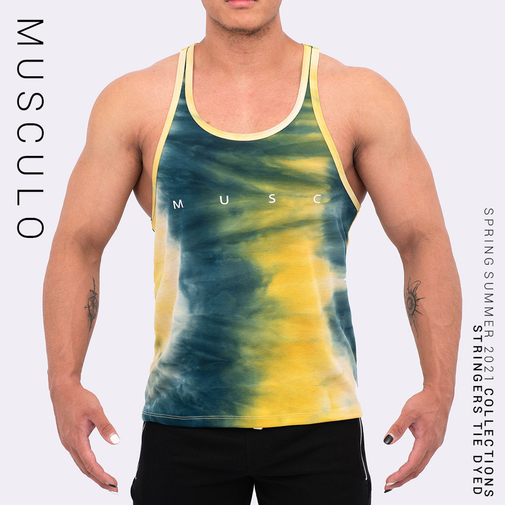 Musculo Basic stringers for body builder เสื้อกล้ามเพาะกายทรงสายเดี่ยว