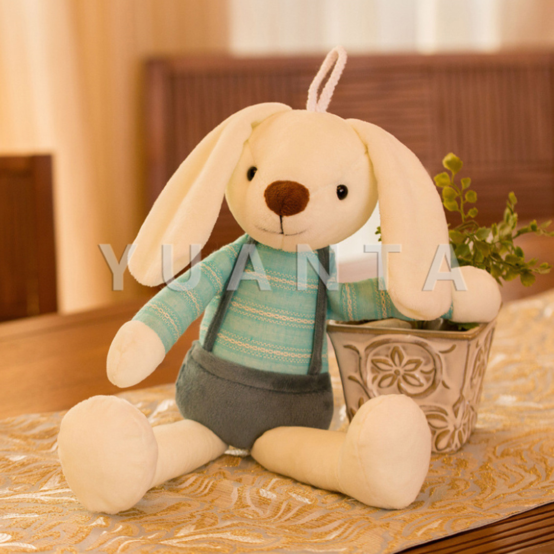 YUANTA ตุ๊กตากระต่ายของเล่นสำหรับเด็ก ของเล่นสำหรับเด็ก ของเล่นเด็ก Bunny toy