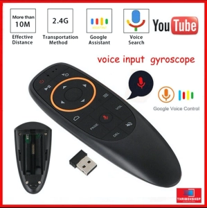 ภาพหน้าปกสินค้า-จัดส่งฟรี- G10S รีโมท Air Mouse G10S (มี Gyro) เมาส์ไร้สาย 2.4G Wireless Air Mouse + Voice Search ที่เกี่ยวข้อง