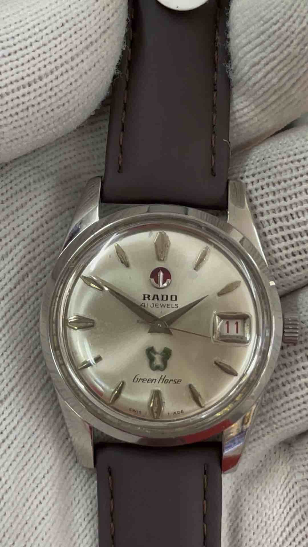 Rado green horse online 41 jewels