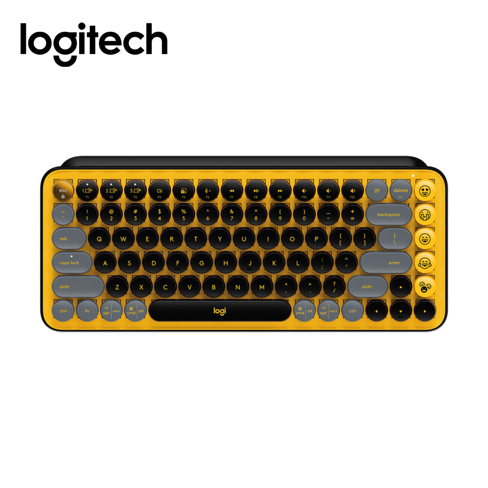 Logitech POP Keys Wireless Mechanical Keyboard With Emoji Keys คีย์บอร์ดอิโมจิแมกคานิคอลไร้สาย รับประกันศูนย์ไทย 1 ปี By Mac Modern
