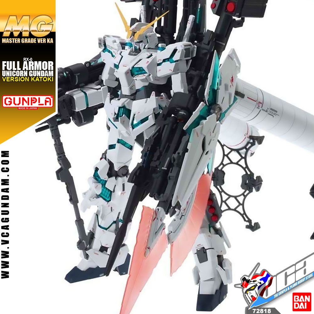 VCA 8️⃣ BANDAI GUNPLA MASTER GRADE MG 1/100 FULL ARMOR UNICORN GUNDAM VER KA ประกอบ หุ่นยนต์ โมเดล กันดั้มกันพลา ของเล่น ราคา 3,040 บาท*ส่งฟรี