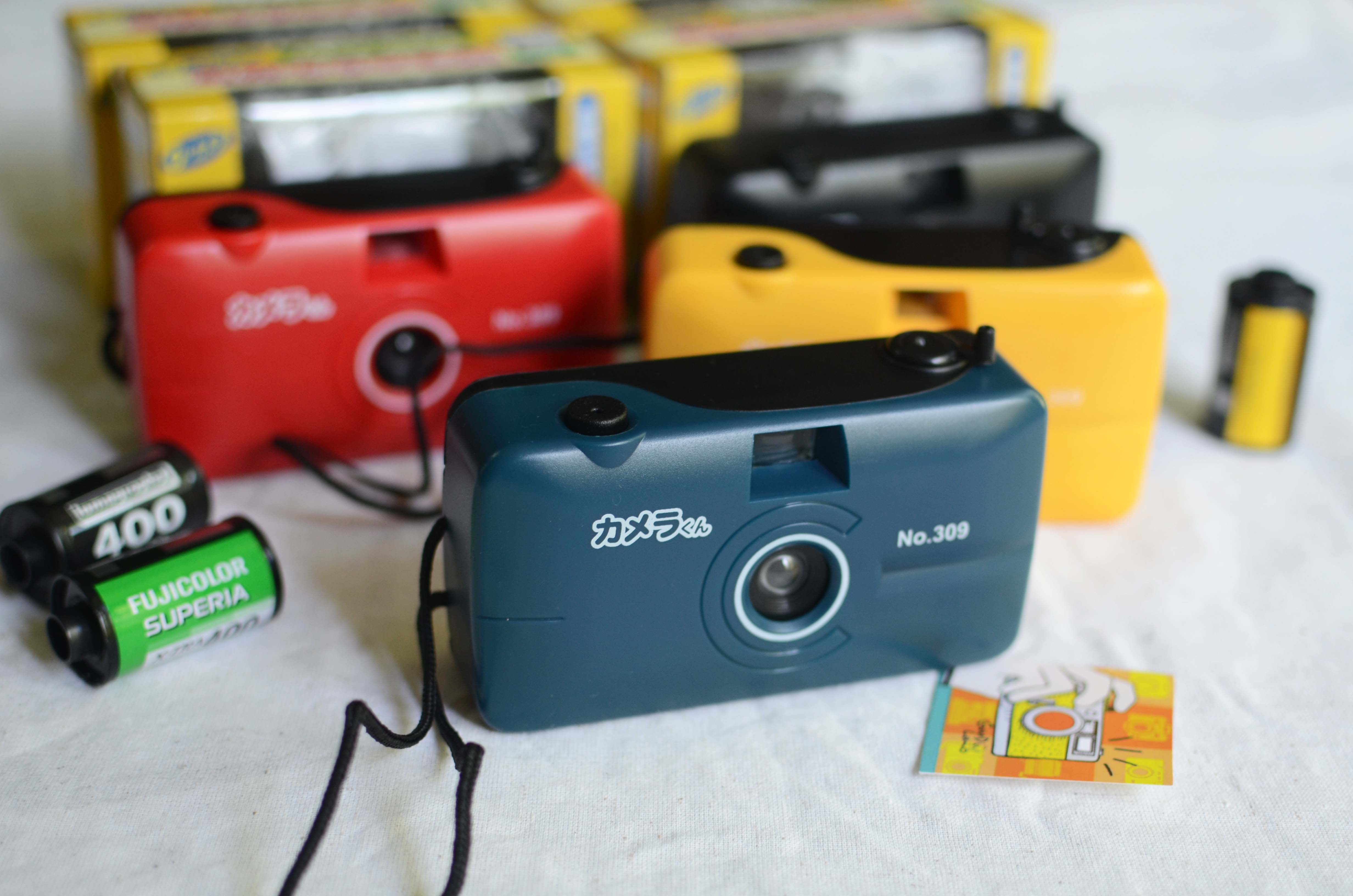 กล้องฟิล์ม กล้องทอย Japan (งานกล่อง) มี 4 สี