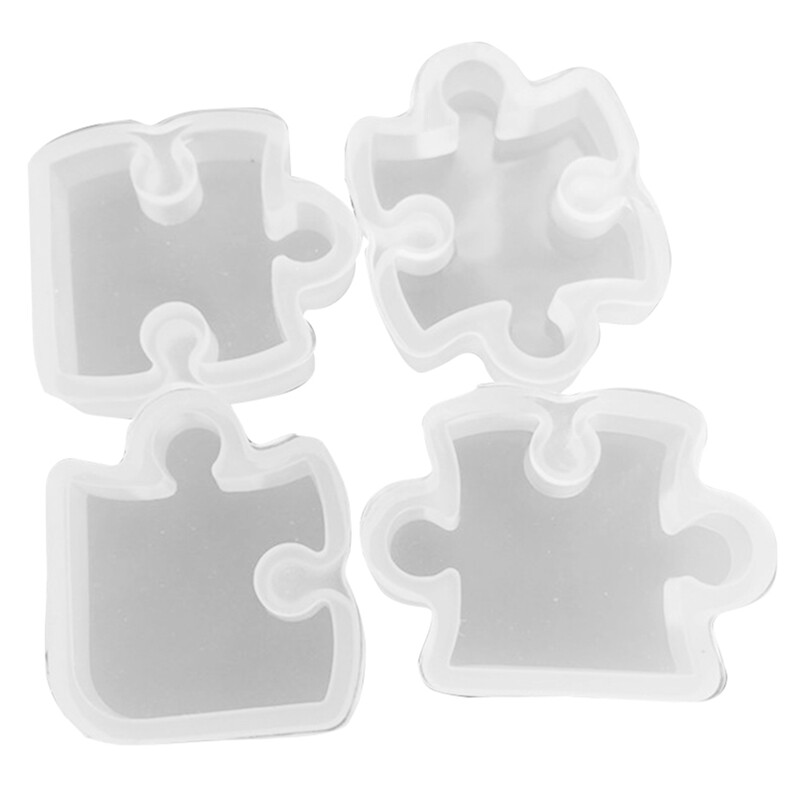 DIY Jigsaw Puzzle Mold Silicone Can Be Assembled Full