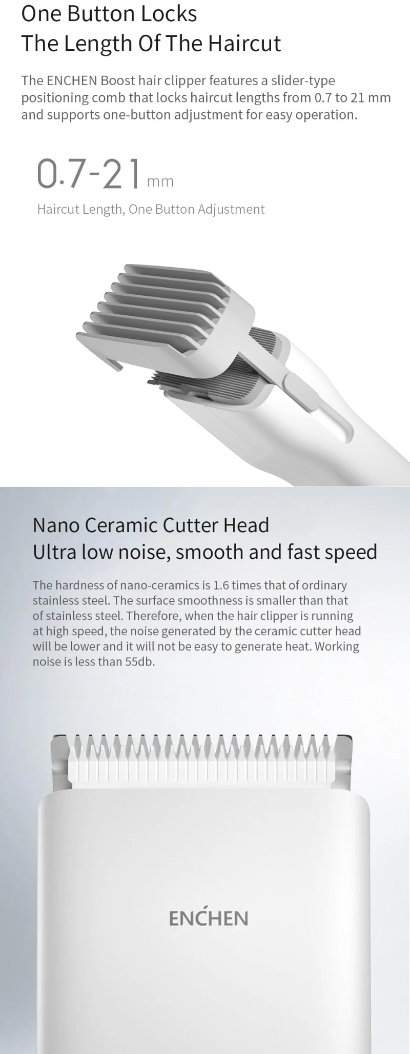 enchen boost hair clipper manual