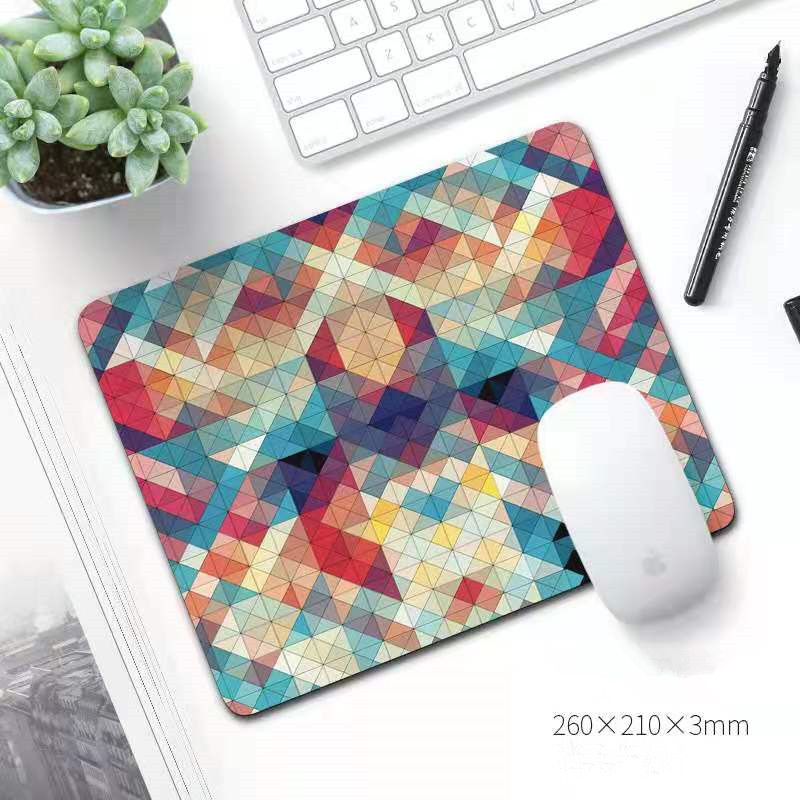 แผ่นรองเม้าส์ 260x210x3 มม. แผ่นรองเม้าส์ลายการ์ตูน Mouse Pad เมาส์ ที่รองเมาส์ แผ่นรองเมาส์