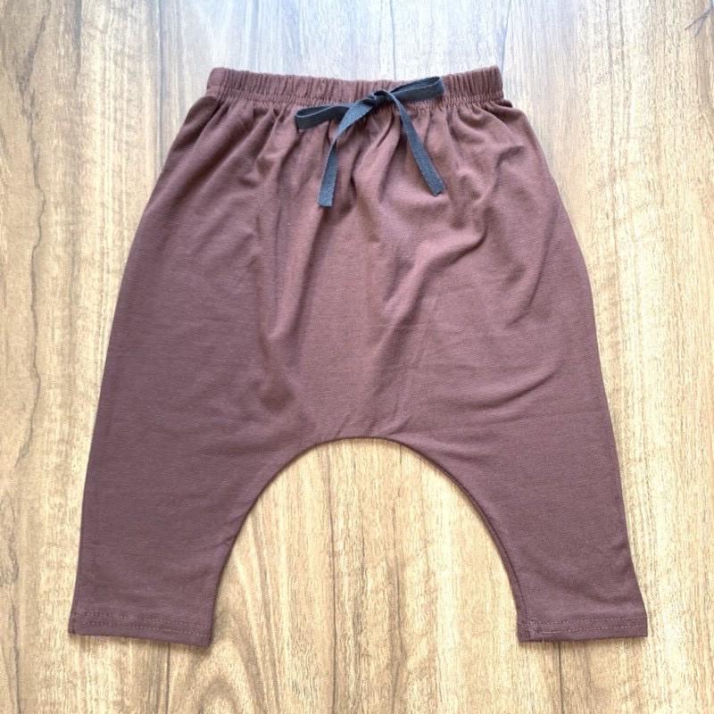 "พร้อมส่ง" กางเกงฮาเร็มเด็กผู้ชาย Size L อายุ 3-4 y (แบบเลือกลาย)  กางเกงทรงก้นป่อง กางเกงเด็กผู้ชาย