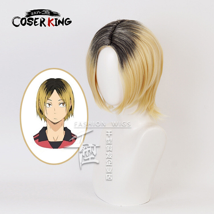 [COSER KING Store] Anime Haikyuu!! Shoyo Hinata Tobio Kageyama Oikawa Tooru Cosplay Hair Wigs เครื่องแต่งกายคอสเพลย์ การ์ตูนอะนิเมะ Halloween Heat Resistant Synthetic Hair