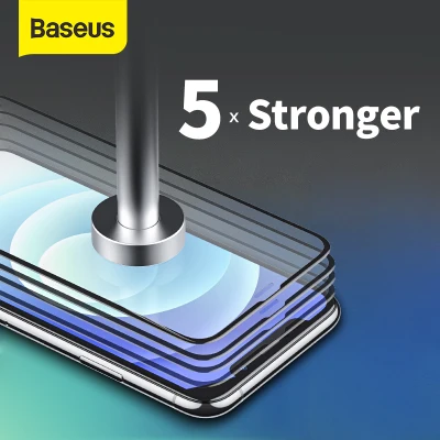 Baseus Tempered Glass For iPhone 13 12 11 Pro Max Screen Protector For iPhone X Tempered Glass Full Cover Screen Protector Glass (1)