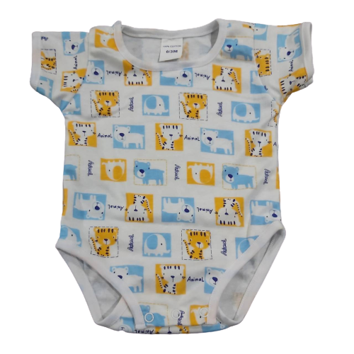 BABYKIDS95 บอดี้สูท เด็ก 0-3 เดือน ชุดเด็ก เสื้อผ้าเด็ก Body suite Romper for Baby or Infant 0-3 months old ( 3M THR )