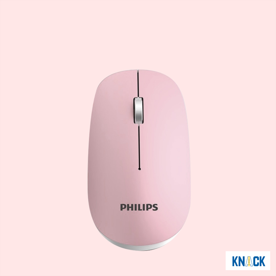 เมาส์ฟิลิปส์ เมาส์ไร้สาย เมาส์บลูทูธ Bluetooth 5.0 ดีไซน์สวย เรียบหรู Mouse philips