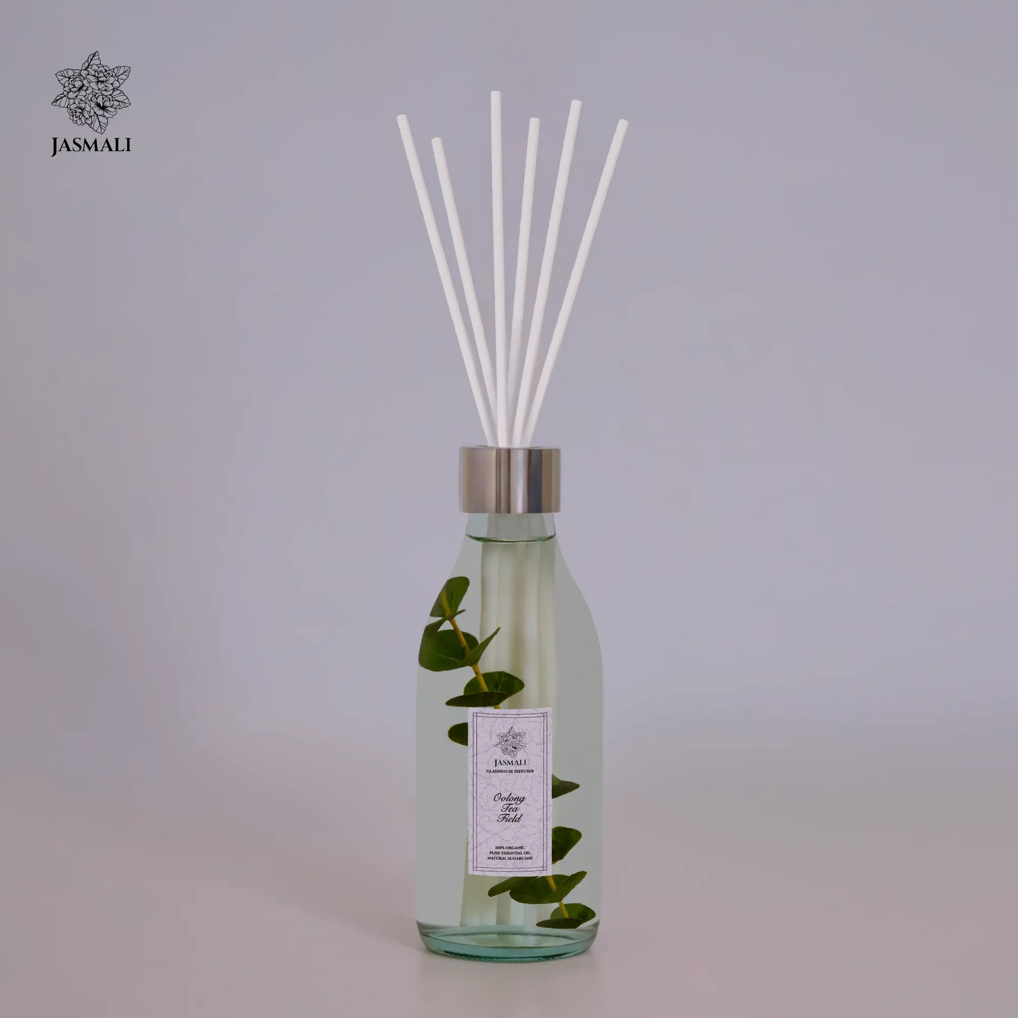 ก้านไม้หอมในบ้าน JASMALI GLASSHOUSE DIFFUSER ปริมาณ 180ML