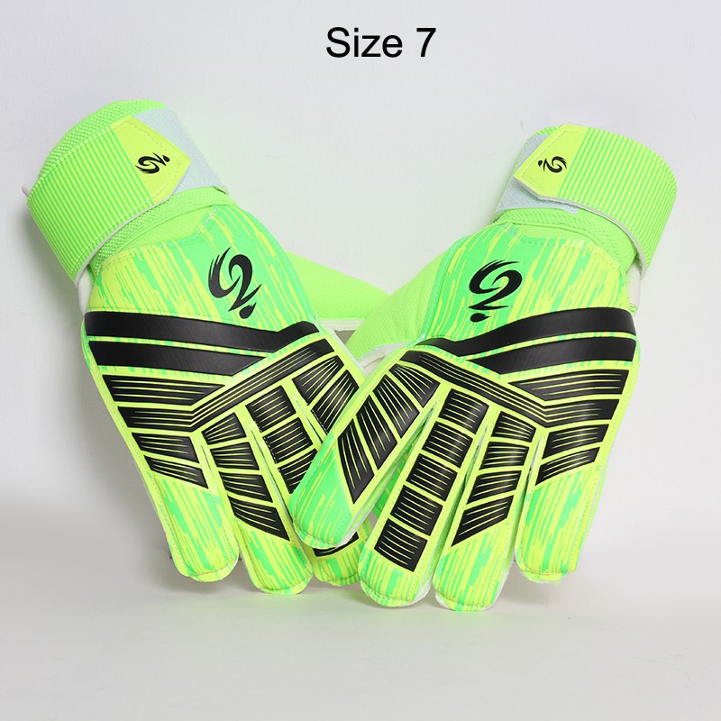 ถุงมือโกล์ว ถุงมือผู้รักษาประตู ถุงมือโกฟุตบอล ถุงมือโก มีให้เลือก ไซส์ วัยรุ่น Goalkeeper Gloves 1 pair Yoimono112（เตรี