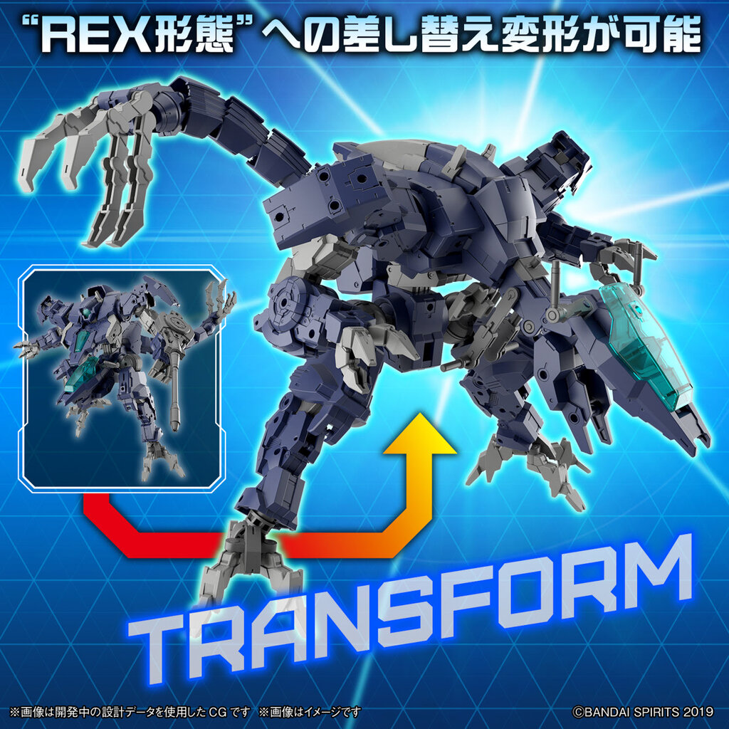 Bandai 30MM EEXM GIG-R01 PROVEDEL TYPE-REX 01