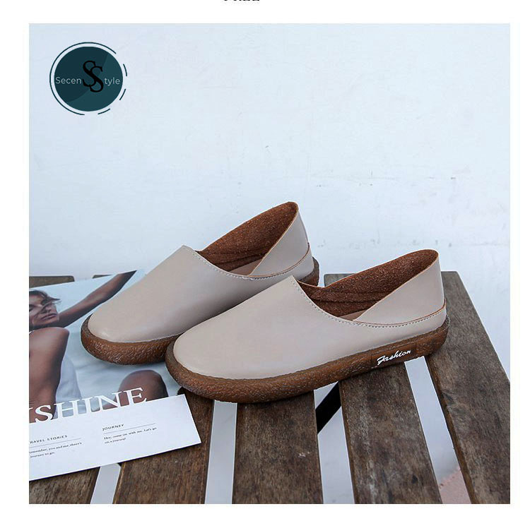 Good Style - Loafer Shoe // เกรดพรีเมียม มีกล่อง // รองเท้าคัชชู รองเท้าโลฟเฟอร์ ผู้หญิง รองเท้าสุขภาพ ใส่สบาย หนังนิ่ม (รุ่น SS-524)