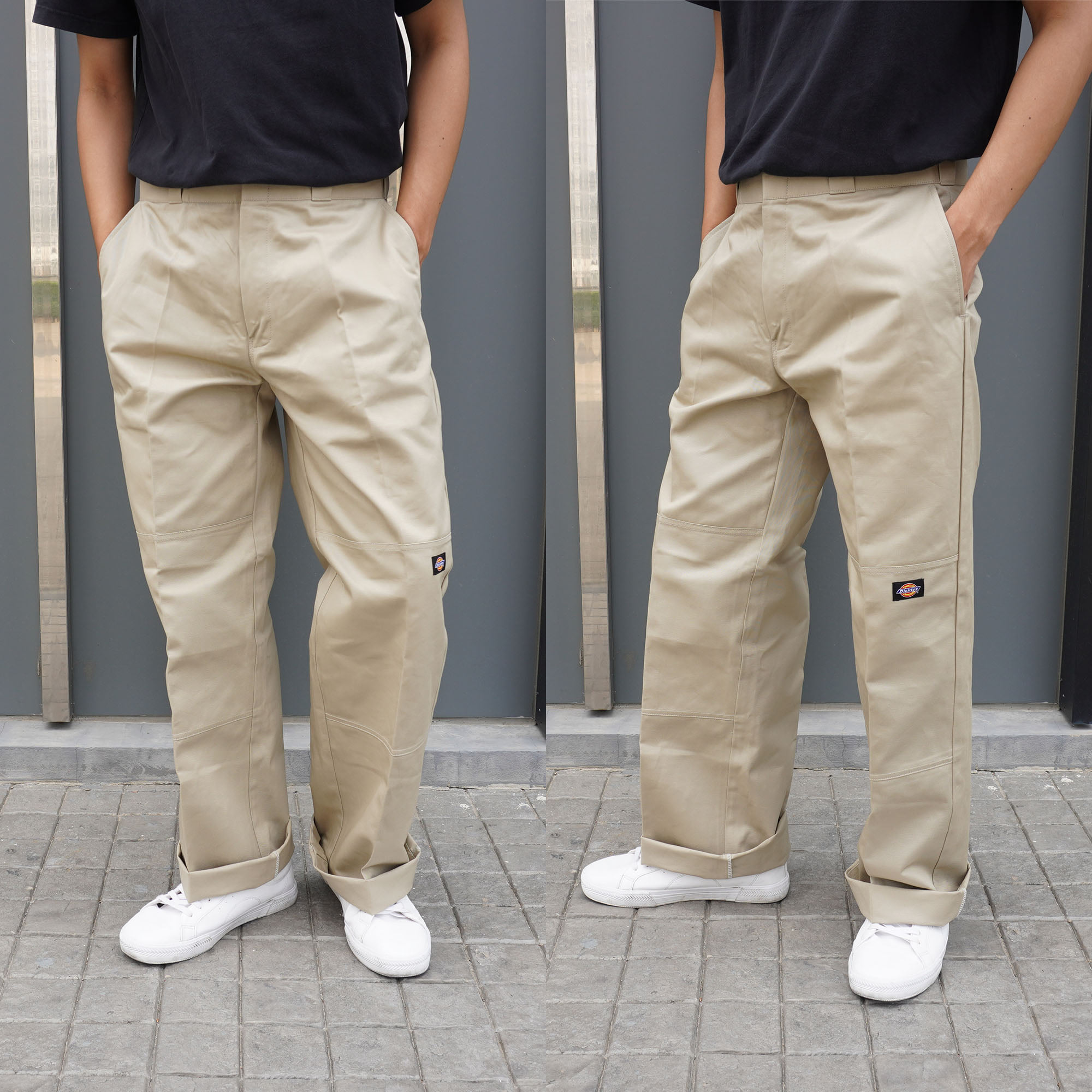 [ส่งฟรี] กางเกงขายาว Dickies ดิกกี้ 812 (85283) ขาต่อ กระบอกใหญ่ 5 กระเป๋า