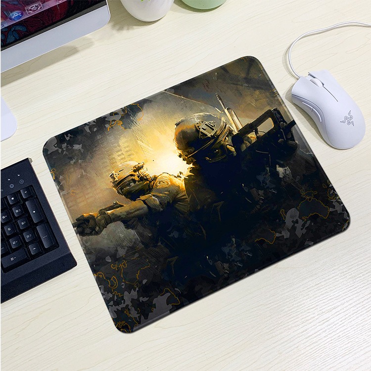 ⌨️?️ แผ่นรองเม้าส์ ขนาด 260*210*2 mm ?️⌨️ e-sports gaming mouse pad ?️⌨️