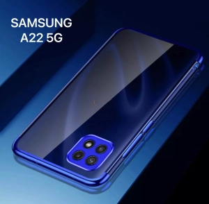 ภาพหน้าปกสินค้า[ส่งจากไทย] Case Samsung galaxy A22 5G เคสซัมซุง เอ22 เคสซีลีโคน เคสนิ่ม TPU CASE ขอบสีหลังใส เคสกันกระแทก ที่เกี่ยวข้อง