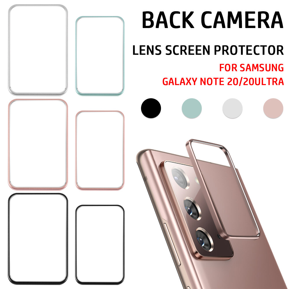 UMJVOV SHOP Perfectly Full Bumper Protection Protective Aluminum Alloy Ring Lens Screen Protector Metal Camera Cover