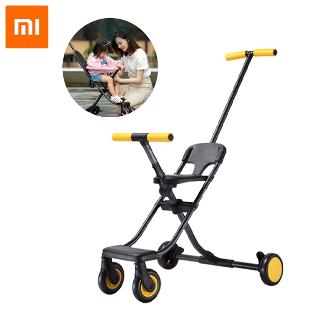 Xiaomi Baby stroller- รถเข็นเด็ก พับเก็บได้น้ำหนักเบานั่งสบาย ปลอดภัยและสดวก ให้ลูกรู้สึกสนุกกับการนั่งพิงหลัง