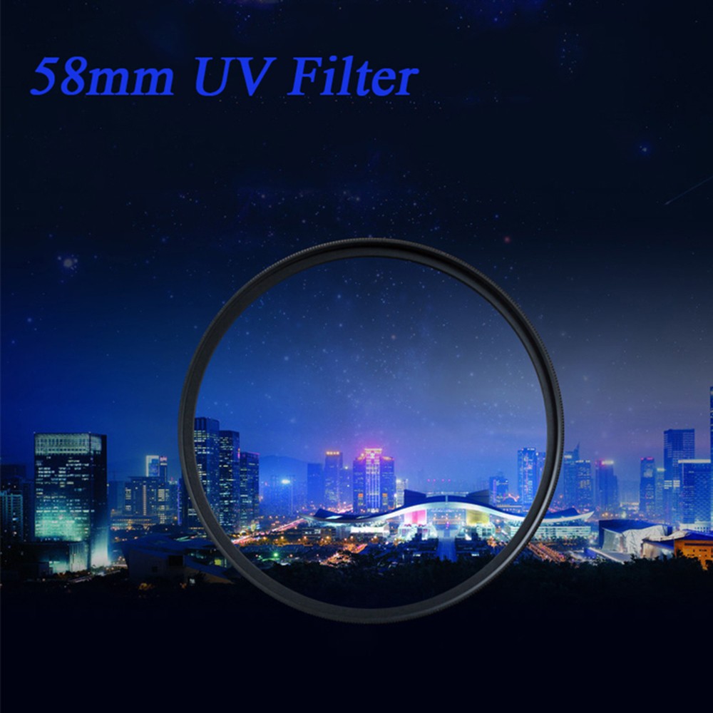 SUPERSTAR Ultra-สีม่วง1Pc ขายดี Protector ปฏิบัติสำหรับ Canon Nikon Sony ดิจิตอลใหม่ทนทานฟิลเตอร์เลนส์52มม.58มม.UV